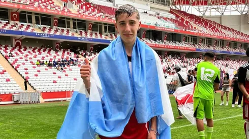 Luca Scarlato se fue de River por patria potestad.