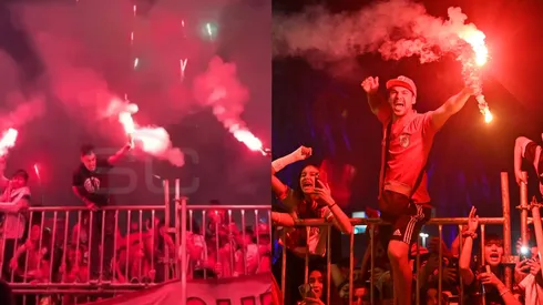 El Millonario fue recibido por una multitud en Rosario.