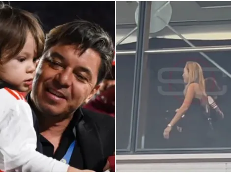 La imagen que subió la esposa de Marcelo Gallardo a minutos de River vs Racing