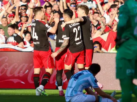 River le ganó un partido caliente a Racing y avanzó a semifinales