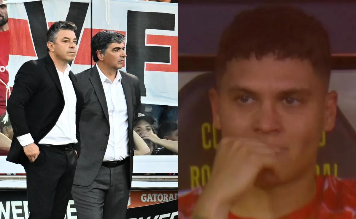 Gallardo sorprendió sacando a Juanfer de la cancha.