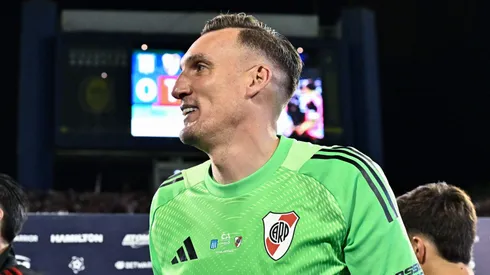 Armani lleva más de siete años y medio en el arco de River.