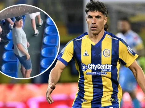 VIDEO: Malcorra calentó la previa de River vs. Rosario Central