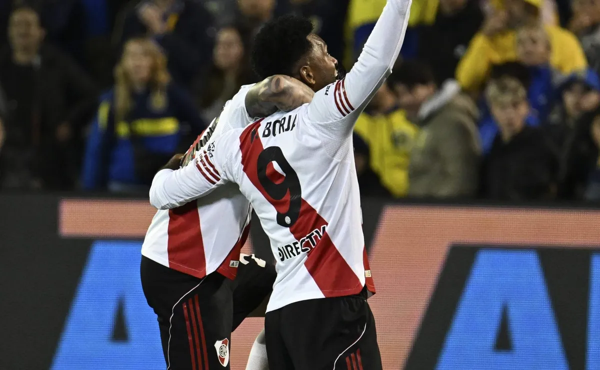 Borja anotó su gol N° 62 en River.