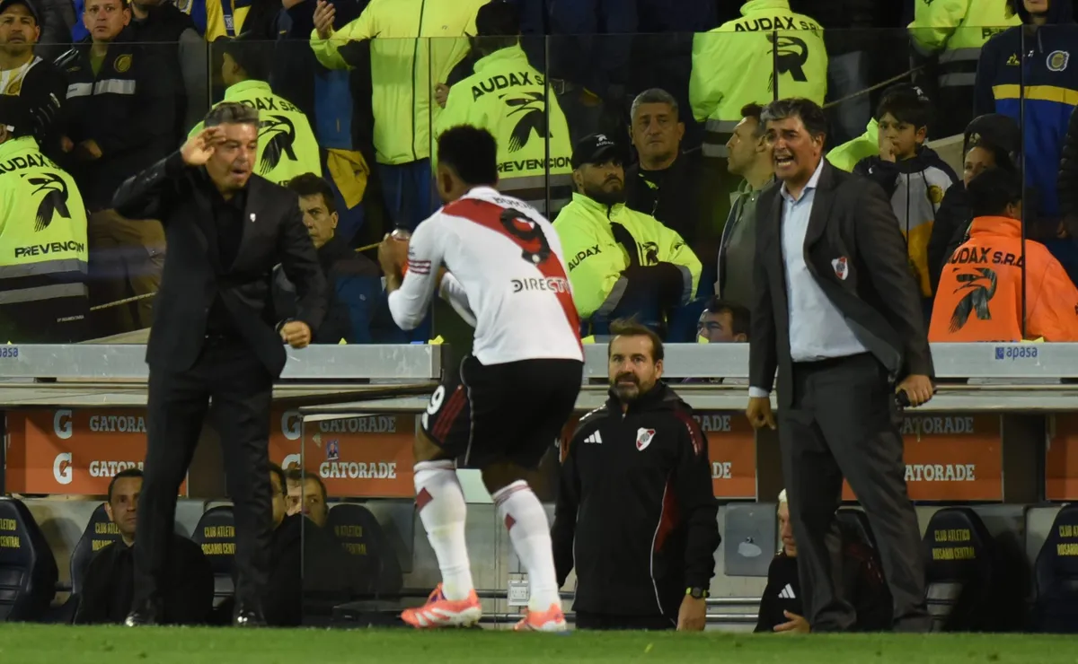 Video del gol de River ante Rosario Central.