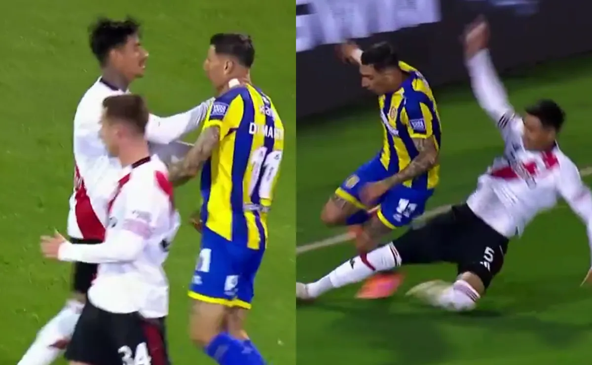 Juan Portillo vio la roja por dos faltas en una ráfaga.