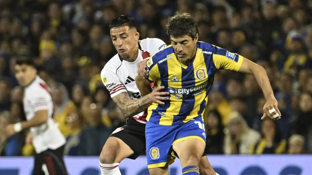 Central, con los triunfos ante River y Vélez, lidera cómodo la tabla anual. Foto: Getty.