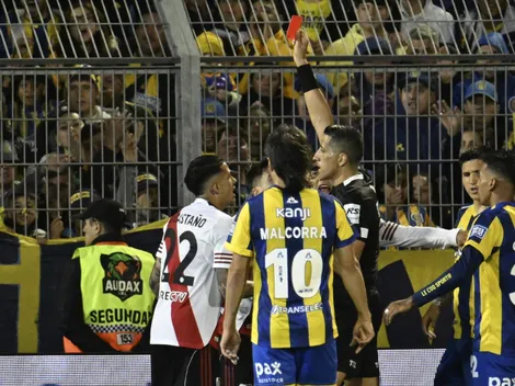 Así perjudicó Falcón Pérez a River ante Rosario Central