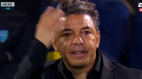 El Muñeco estalló contra el árbitro.