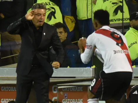 Gallardo reflexionó sobre la vuelta al gol de Borja