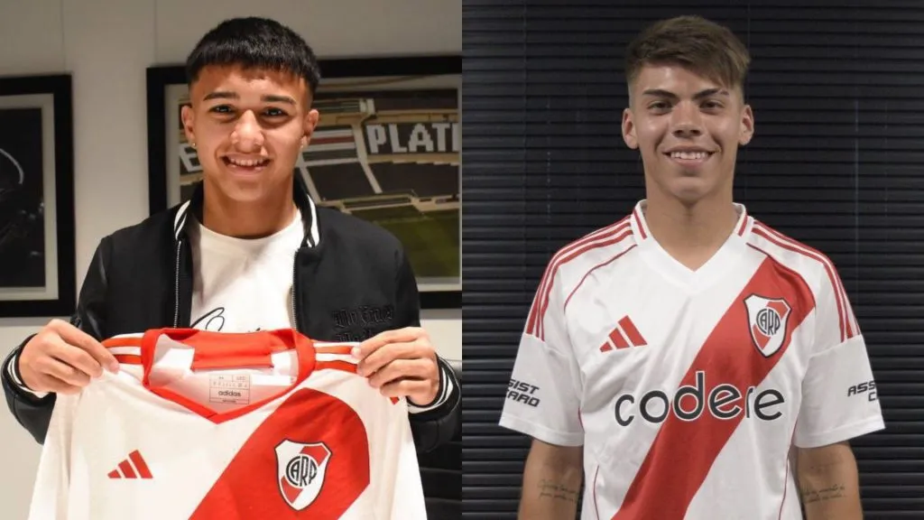 Esquivel y Espíndola todavía no debutaron en Primera. Ambos ya tienen contrato con River.