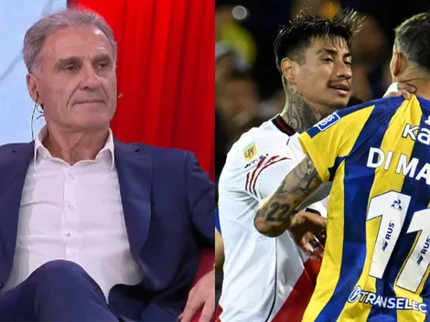Ruggeri fue crítico con Portillo por su expulsión vs. Central y el cruce con Di María