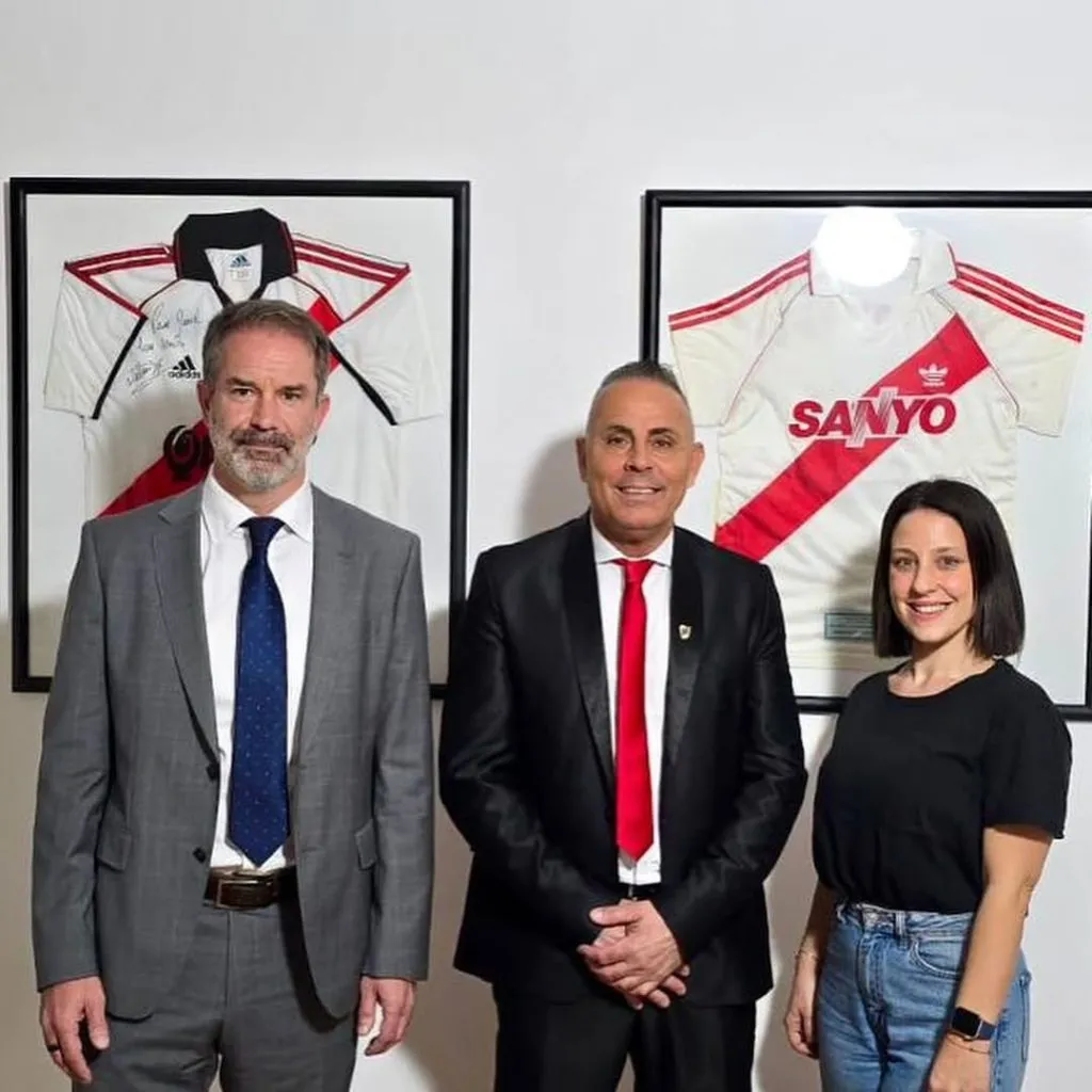 Pablo Lunati (presidente), Santiago Roca (vice 1°) y Bianca Lauría (vice 3°).