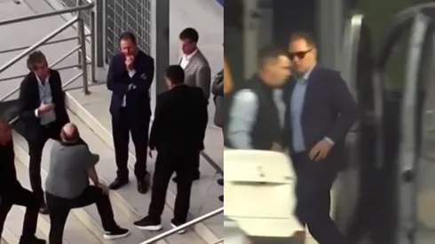 River dijo presente en el velorio de Russo.