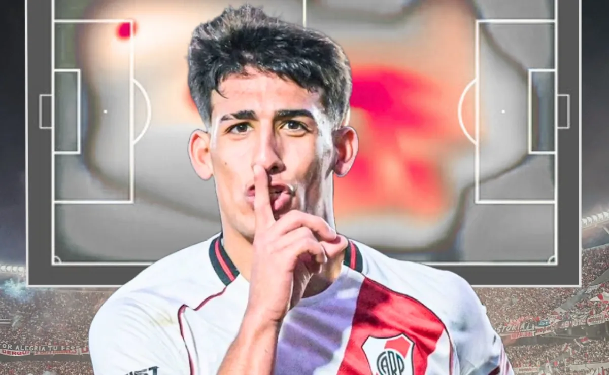 Así juega Agustín Obregón, la joya polifuncional de River que pide pista en Primera