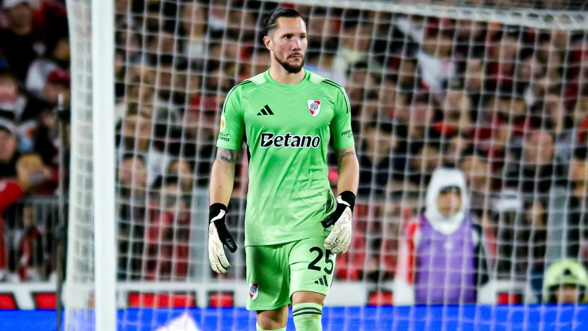 Jeremías Ledesma jugó siete partidos desde su llegada a River en julio del 2024.