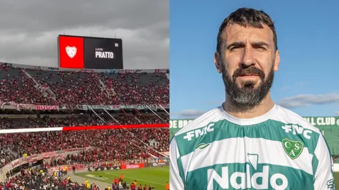 El Monumental aplaudió al Oso.