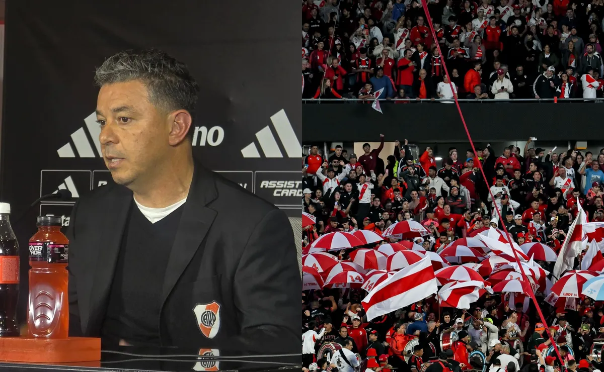 Gallardo a los hinchas: agradecimiento y pedido.