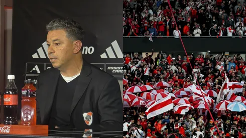 Gallardo a los hinchas: agradecimiento y pedido.