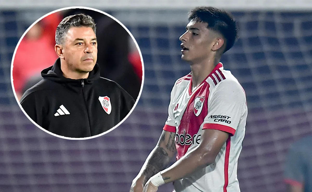 Ruberto no juega en River desde diciembre del 2024.
