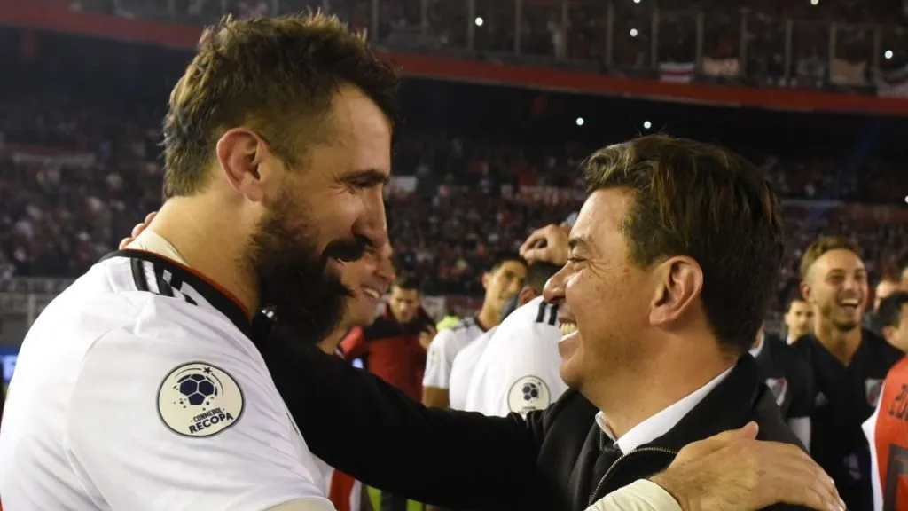 Pratto habló de cómo fue su salida de River y le tiró un palito a Gallardo.