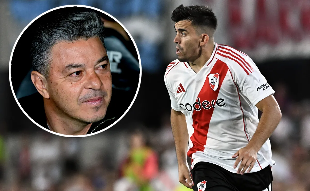 Acuña fue una de las múltiples bajas que sufrió River ante Sarmiento.