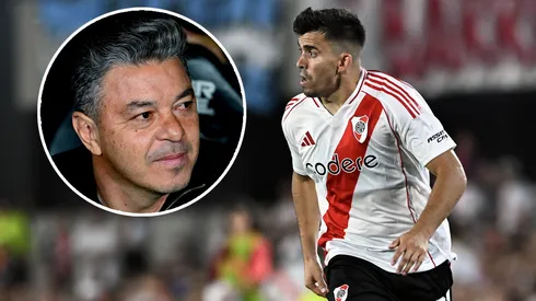 Acuña fue una de las múltiples bajas que sufrió River ante Sarmiento.