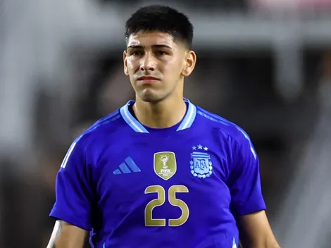 Lautaro Rivero debutó con la Selección Argentina: así fue su estreno