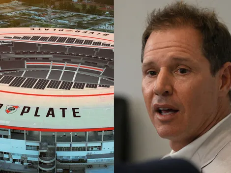 Brito volvió a hablar sobre la posibilidad de techar el Monumental: qué dijo