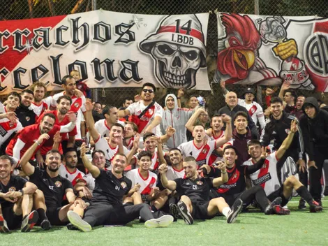 Una sana costumbre: River le ganó a Boca en España