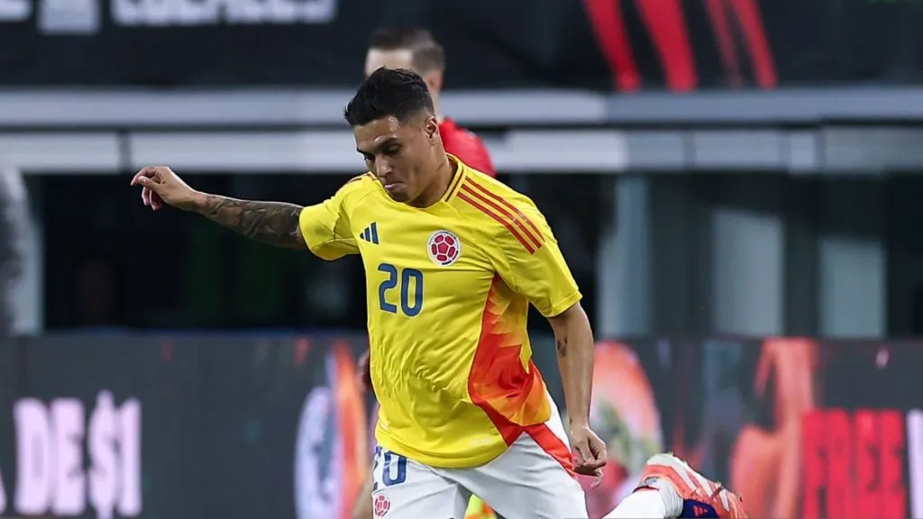 Quintero sumó 82′ entre los dos partidos de Colombia (Getty).