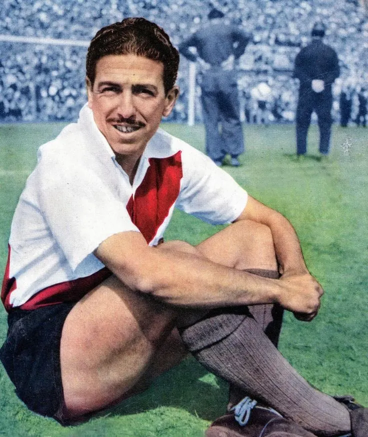 Labruna anotó 295 goles en el fútbol argentino.