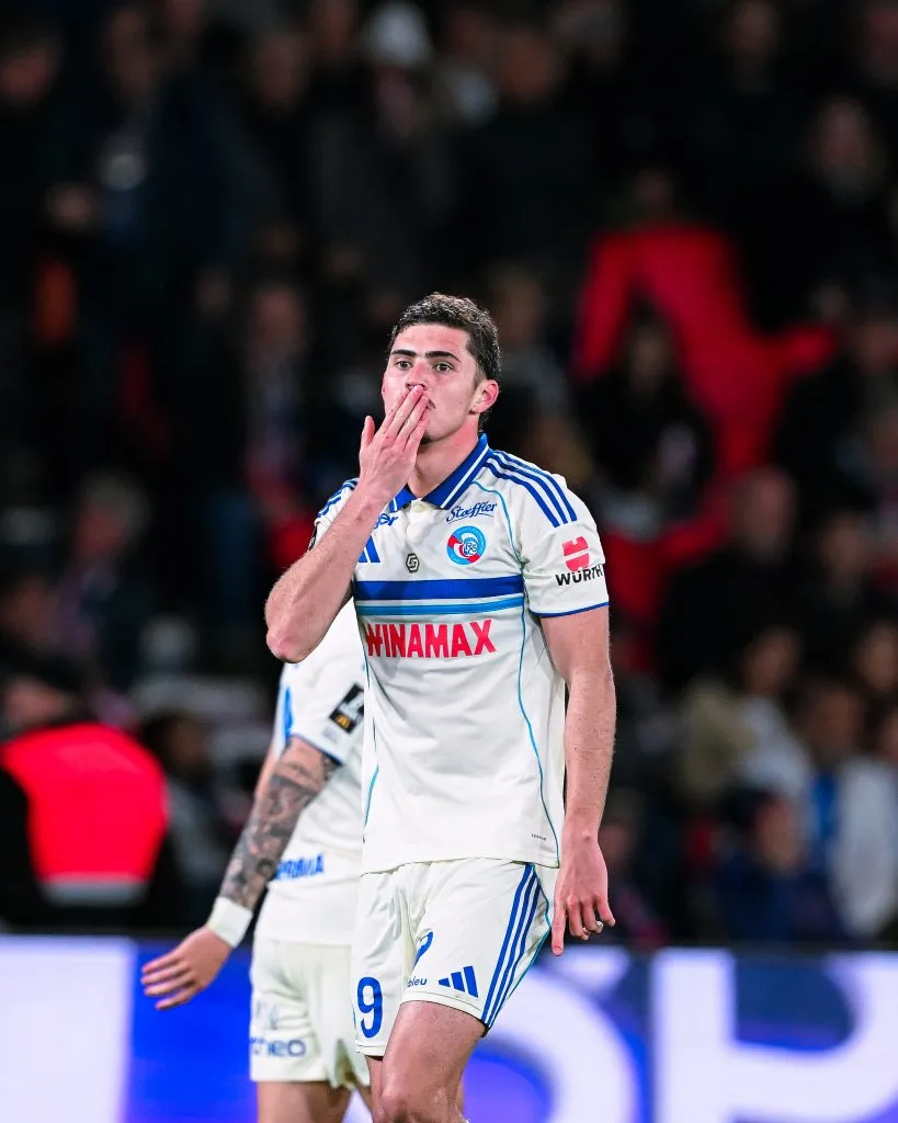 Panichelli se marchó de River luego de que no le aseguraran un lugar en la consideración de Martín Demichelis. (Racing de Estrasburgo oficial)