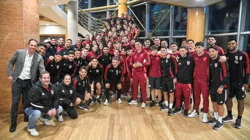 River se hospeda en el Hotel Quinto Centenario de Córdoba.