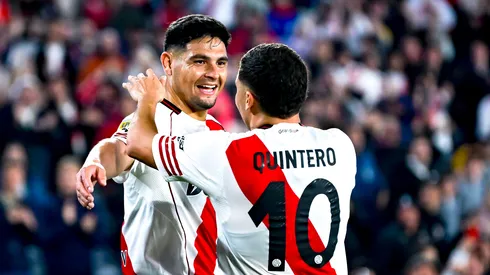 Maxi Salas y Juanfer Quintero