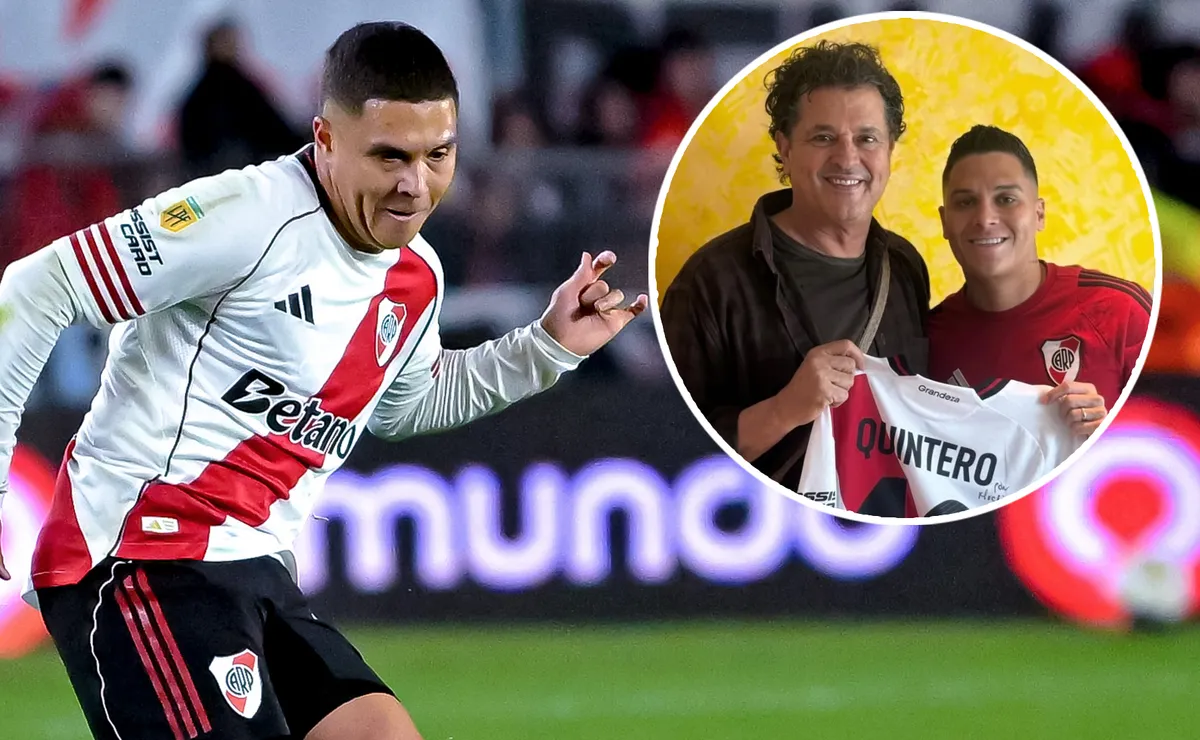 Juanfer Quintero compartió el momento en sus redes sociales.