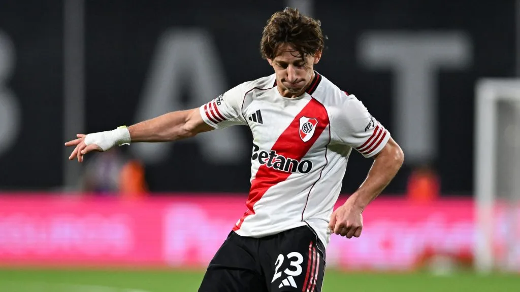 Galarza Fonda lleva 13 partidos en River.