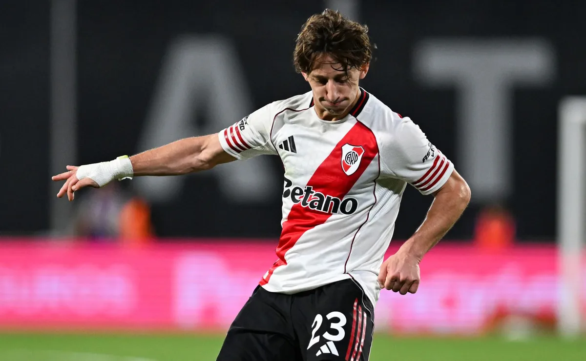 Galarza Fonda lleva 13 partidos en River.