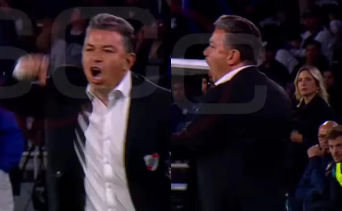 El desahogo de Gallardo ante Talleres.