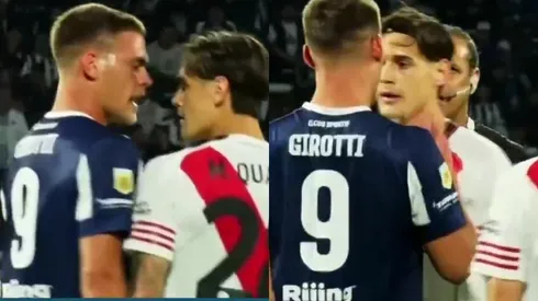 Qué se dijeron Girotti y Martínez Quarta.