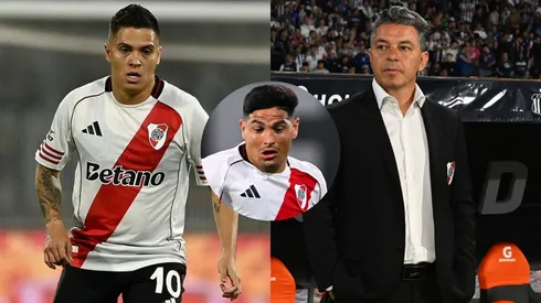 La discusión que tuvieron en medio del partido.