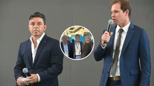 Gallardo no quiso hablar tras las declaraciones de Jorge Brito.