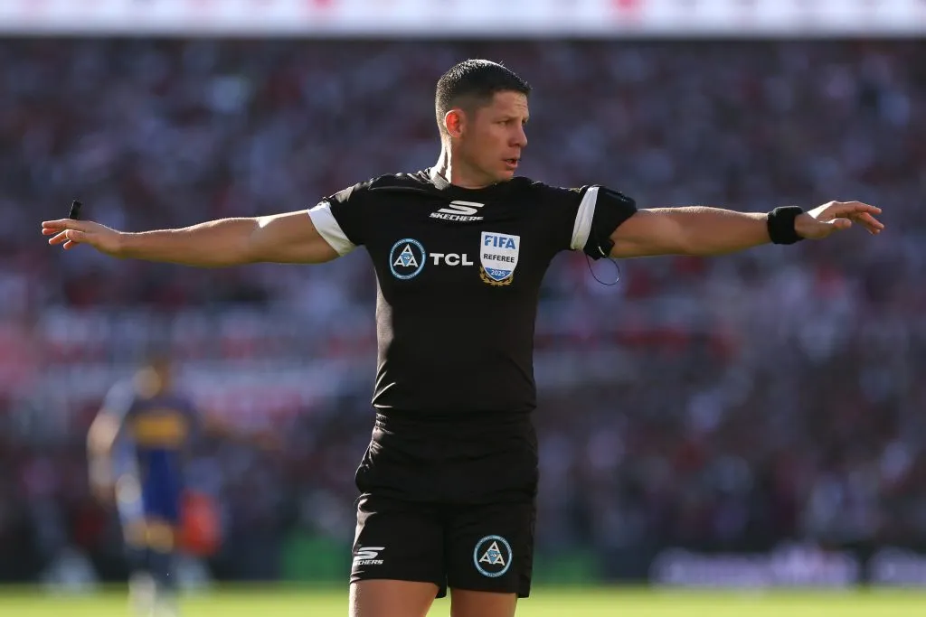 Nicolás Ramírez es el favorito para dirigir el próximo River-Boca. (Getty Images)