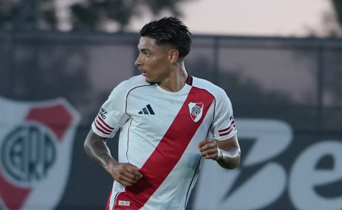 La formación de River vs. Ferro.