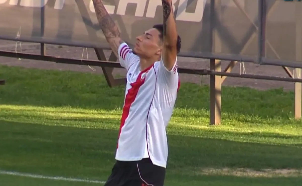 Ruberto se reencontró con el gol.