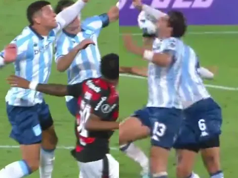 Impactante: la grave lesión que sufrió Santiago Sosa por un codazo de Marcos Rojo