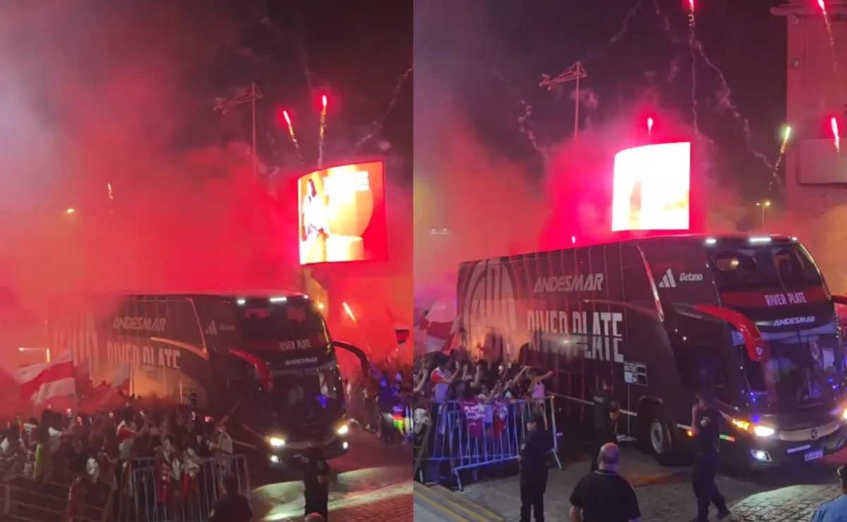 El Millonario fue recibido por una multitud.