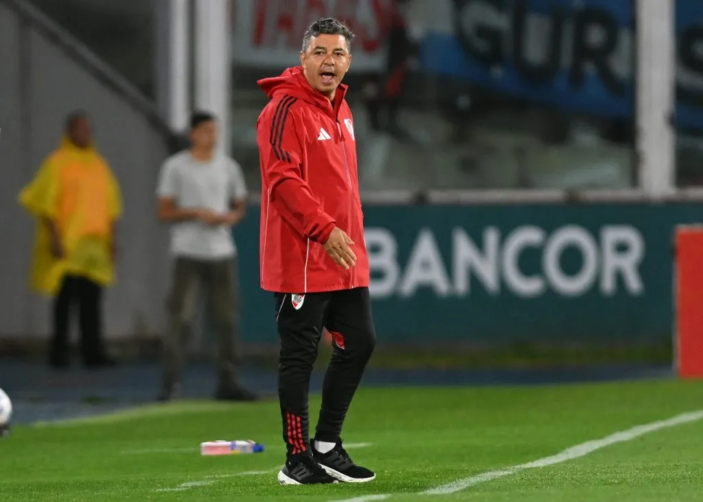 Gallardo ganó ocho mano a mano y perdió cinco desde que volvió a River; en la misma cantidad durante su primera etapa ganó once y perdió solo dos. (Getty Images)