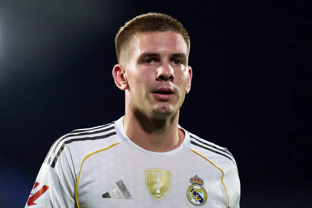 Mastantuono jugaría su primer clásico ante Barcelona. (Getty Images)