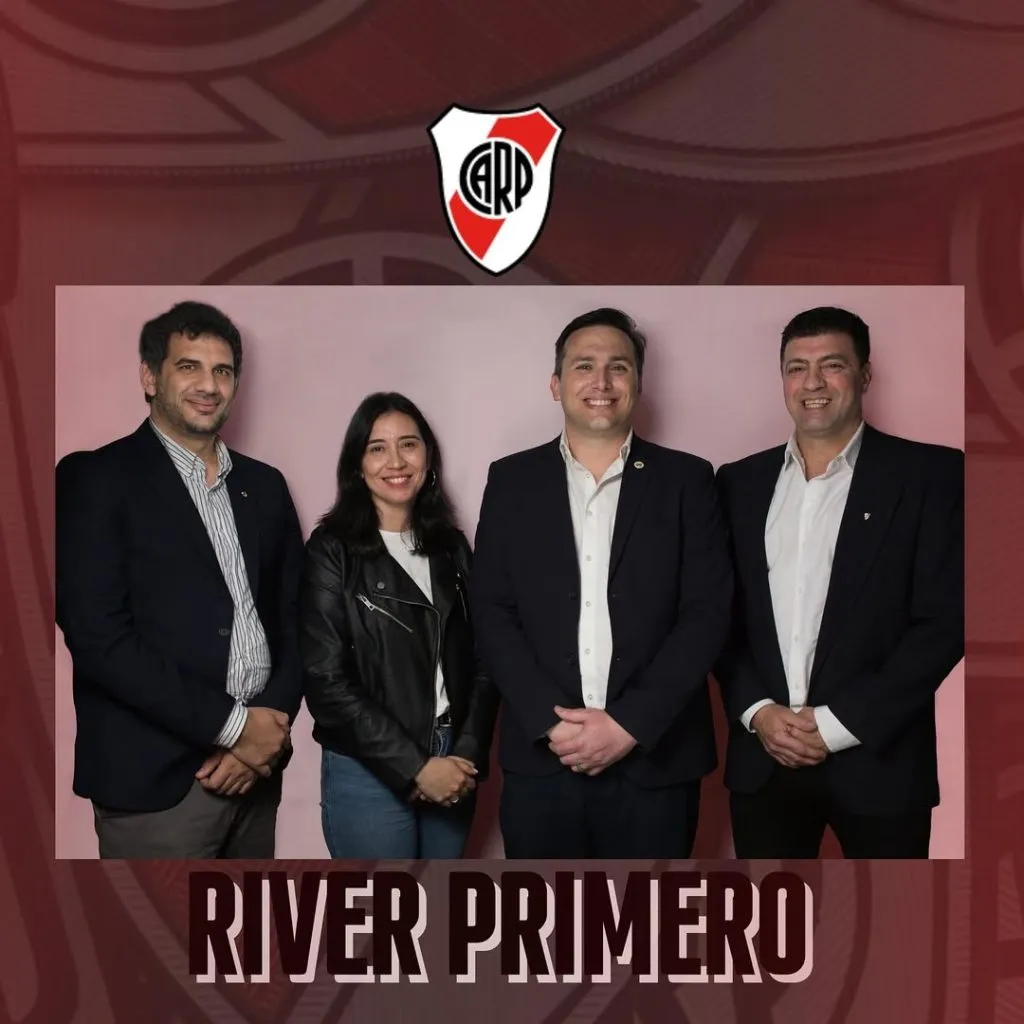 Gasime, Florentín, Belli y Riso, la fórmula del Frente Primero River.